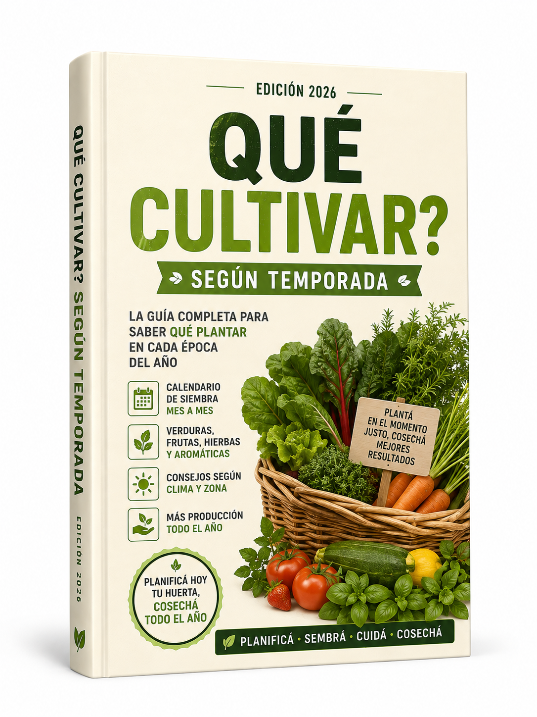 Aprendé que cultivar SEGÚN TEMPORADA
