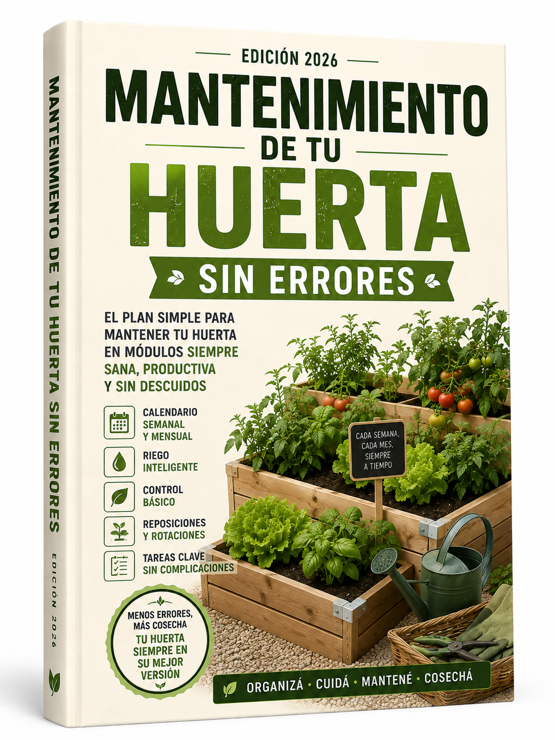 Mantené tu huerta SANA y SIN ERRORES