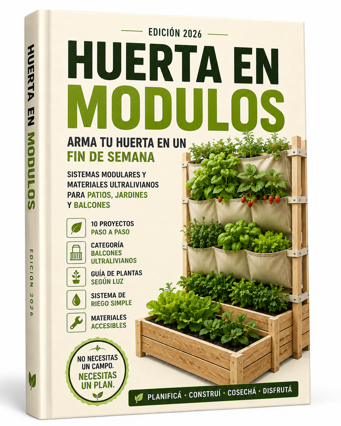 Mi Huerta en MÓDULOS + 3 BONOS Especiales